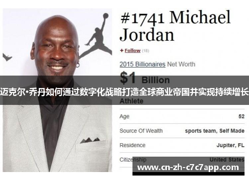 迈克尔·乔丹如何通过数字化战略打造全球商业帝国并实现持续增长